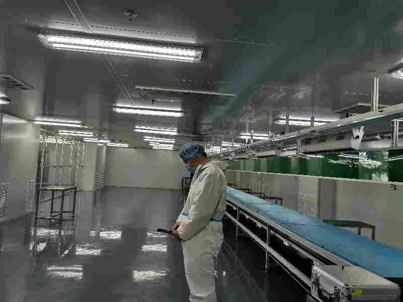 高標準化妝品生產車間潔凈環境檢測報告