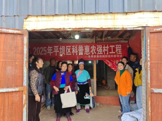 2025年平壩區(qū)科普惠農(nóng)強(qiáng)村工程 --冬季家禽疾病防疫科普培訓(xùn)