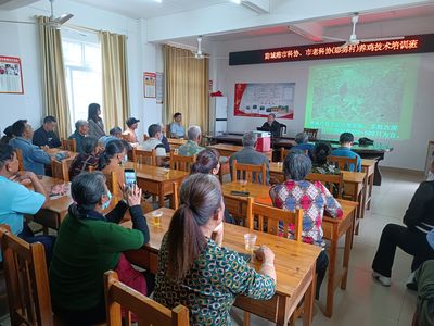 科技賦能鄉村振興 防城港市開展家禽養殖技術培訓，助力新時代文明實踐
